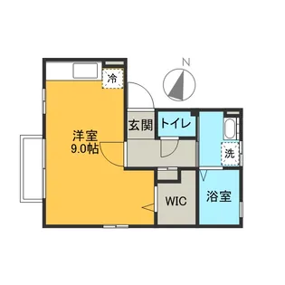 ベルデボナール【1階】の間取り