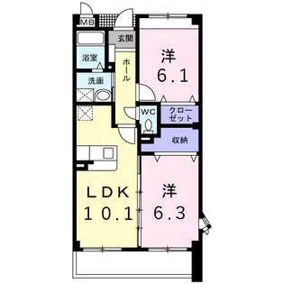 ドリーム KⅠ【3階】の間取り