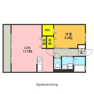 エコール【2階】の間取り