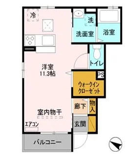 グランドソレーユ【1階】の間取り