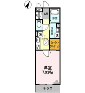 エヴァーラスティング桶川【1階】の間取り