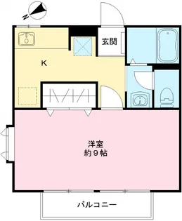 ドリームヴィラ【101号室号室】の間取り