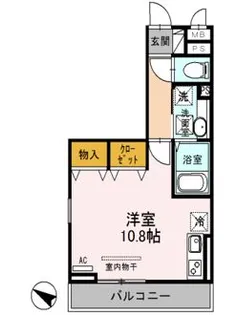 第10グリーンハイツ【2階】の間取り