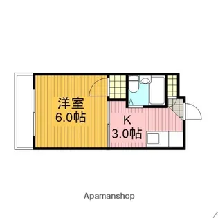 アンジュルム−K【205号室】の間取り