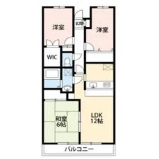 ベルフォーレ上尾【2階】の間取り