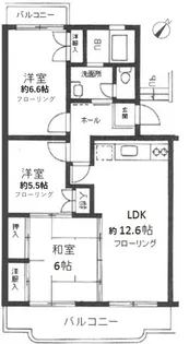 メゾンエトワール【3階】の間取り