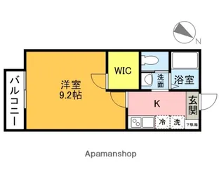 キャメル上尾仲町【205号室】の間取り