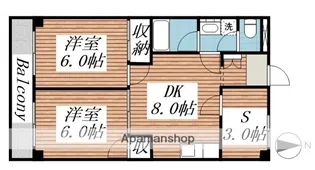 YSマンション【2階】の間取り