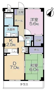 コンフォールヴィラ【101号室】の間取り