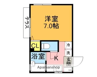 ティホシィ【1階】の間取り