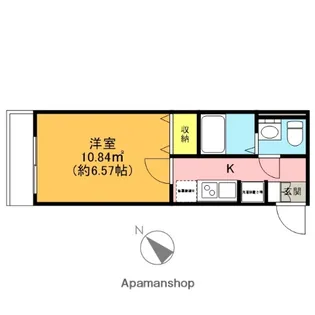 カーサ・リスボア【2階】の間取り