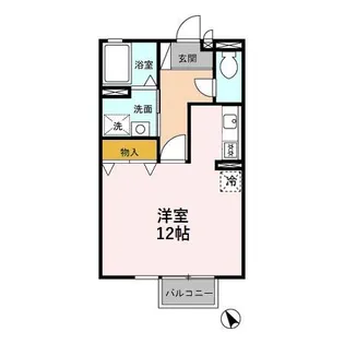 ヴェルドミール Ⅰ【1階】の間取り