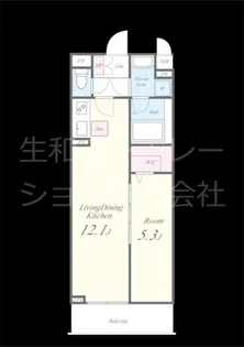 カルポ・ヴノ【3階】の間取り