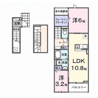 アーバンヒルズⅤ【3階】の間取り