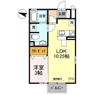 モナリエ【2階】の間取り