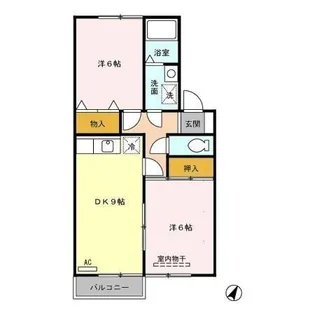 ハイム美須【102号室】の間取り