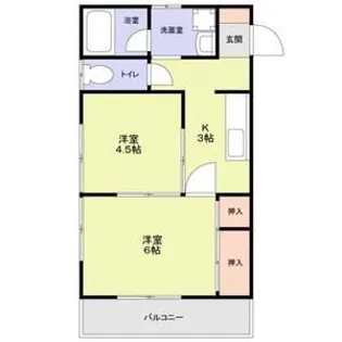 サンバレー上尾【1階】の間取り