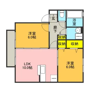 ルミエール【2階】の間取り