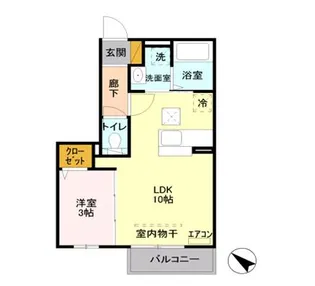 エアロドリーム【1階】の間取り