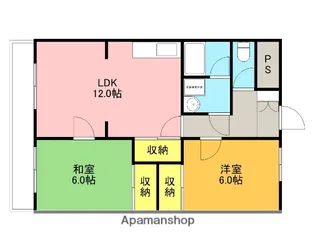 クレベールハイツ【502号室】の間取り