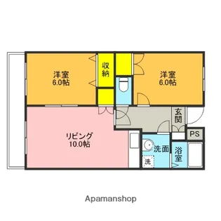 プリムヴェール【3階】の間取り