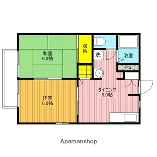 アネックス町田【102号室】の間取り