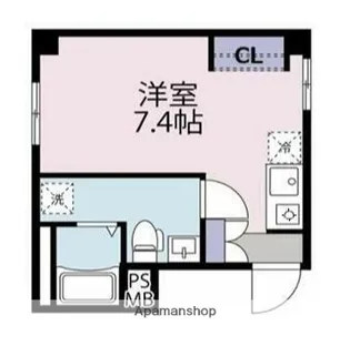 フロムファースト【403号室】の間取り