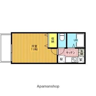 ルーチェ前地【1階】の間取り