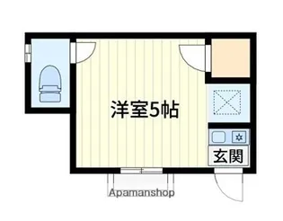 浦和彩々【103号室】の間取り