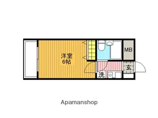 日神パレステージ浦和【6階】の間取り