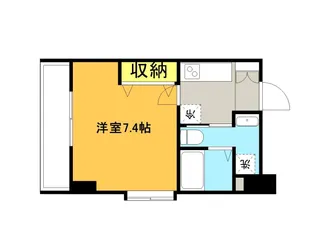 バージュアル浦和ウエスト【205号室】の間取り