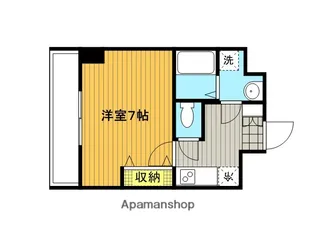 バージュアル浦和ウエスト【704号室】の間取り