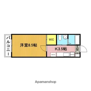 セフィラ【107号室】の間取り