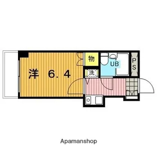コスモスパジオ浦和常盤【403号室】の間取り