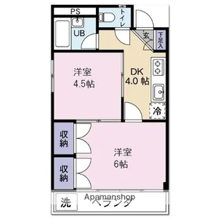 サンシティー原山【202号室】の間取り