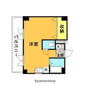 ソレイユ関口【5階】の間取り