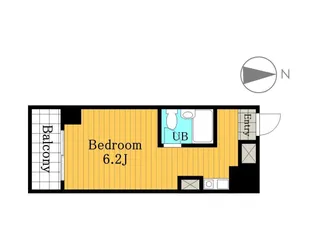 ロイヤルプラザ常盤【3階】の間取り