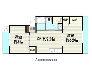 ヤマハハイツ浦和【1階】の間取り
