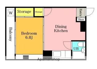 悦英ビル【3階】の間取り