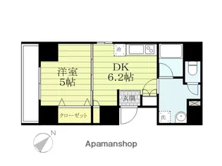 日神デュオステージ北浦和【9階】の間取り