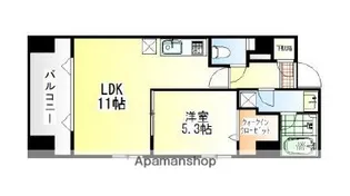 ピニエール浦和岸町【301号室】の間取り
