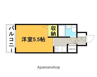ジョイフル浦和仲町【5階】の間取り