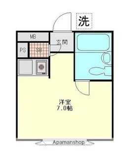 あるる岸町【2階】の間取り