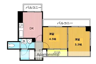 ベルエポックⅡ【507号室】の間取り
