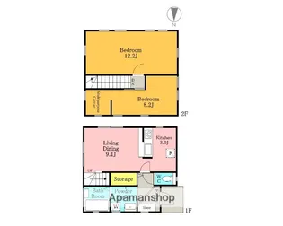 埼玉県さいたま市緑区松木1丁目【一戸建】の間取り