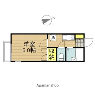 ソフィー朝霞【202号室】の間取り