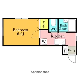 ソフィー朝霞【105号室】の間取り