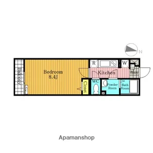 リブリ・MARSⅡ【1階】の間取り