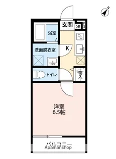 リバーサイド南浦和【2階】の間取り