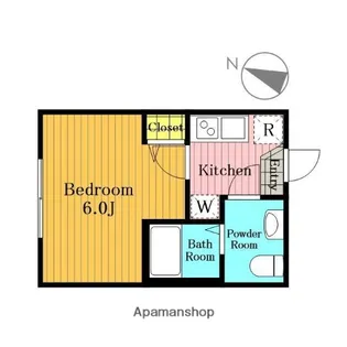 オリーブ西堀【2階】の間取り